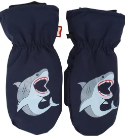 DYR-Cph Luffer m. Fleece - DYRPaw - Navy m. Hvidhaj