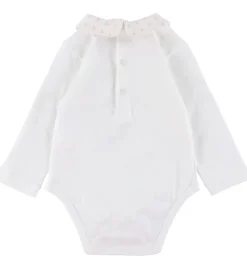 Emporio Armani Sparkedragt/Body l/æ - Hvid/Rosa m. Logoer