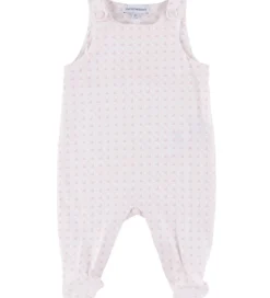 Emporio Armani Sparkedragt/Body l/æ - Hvid/Rosa m. Logoer