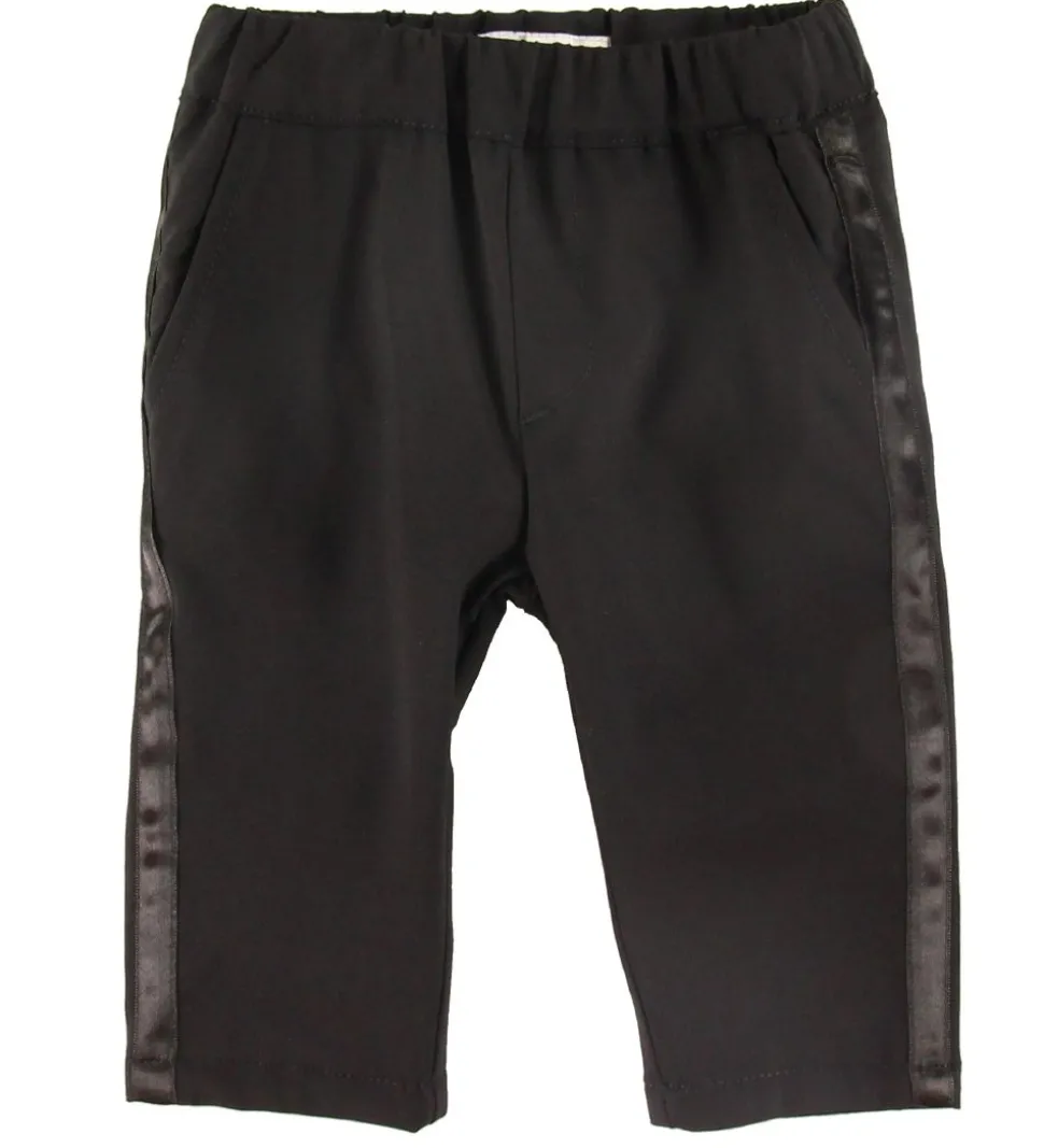 Emporio Armani Sæt - Skjorte/Vest/Bukser - Sort/Hvid