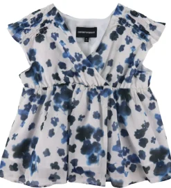 Emporio Armani Top - Hvid/Blåblomstret