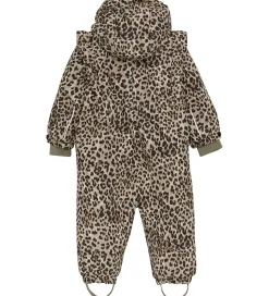 En Fant Flyverdragt - Pine Bark m. Leopard