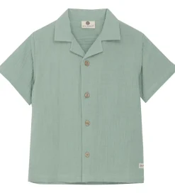 En Fant Skjorte - Musselin - Jadeite