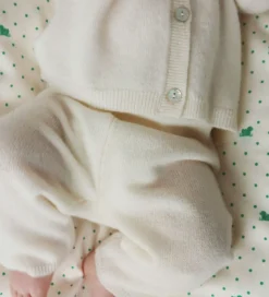 Fanga Fontana Bukser - Uld - Strik - Savora - Antique White