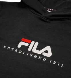 Fila Hættetrøje - Carisio - Sort m. Logo