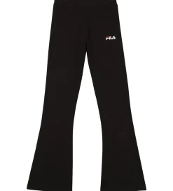 Fila Leggings - Mariette Flared - Sort m. Logo