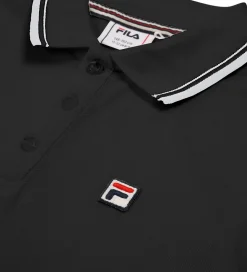 Fila Polo - Piqué - Biella - Sort m. Logo