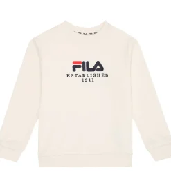 Fila Sweatshirt - Benna - Egret m. Logo