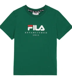 Fila T-shirt - Benna - Green Jacket m. Logo