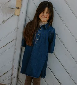 Fliink Kjole - Denim - Don - Dark Denim Blue