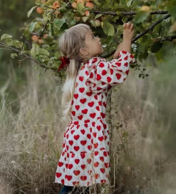 Fliink Kjole - Winter Heart - Sandshell AOP