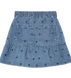 Fliink Nederdel - Denim - Donna - Light Denim Blue