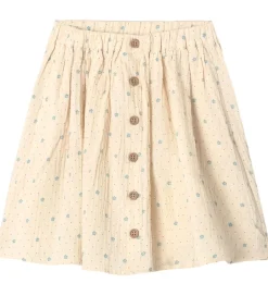 Fliink Nederdel - Musselin - Blooming - Sandshell Aop