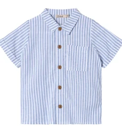 Fliink Skjorte - Vira - Dream Blue/Cloud Dancer