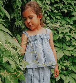 Fliink Top - Ruffle - Amie - Navy