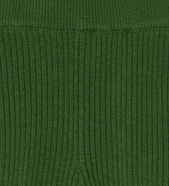 FUB Leggings - Rib - Strik - Uld - Forest