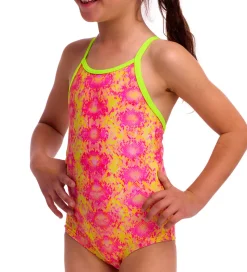 Funkita Badedragt - Printed One Piece - UV50+ - Poison Pink