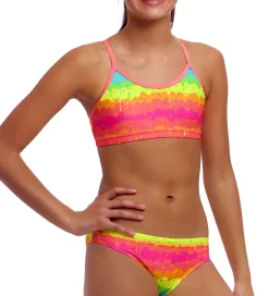 Funkita Bikini - Racerback - UV50+ - Melting Mayhem