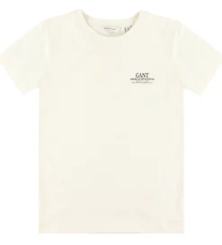 GANT T-shirt - Graphic - Cream