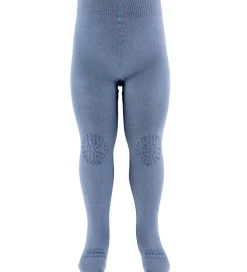 GoBabyGo Kravlestrømpebukser - Noos - Uld - Stone Blue