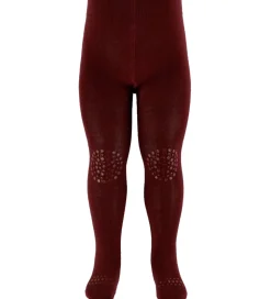 GoBabyGo Kravlestrømpebukser - Uld - Wine Red