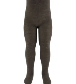 GoBabyGo Skridsikre Strømpebukser - Uld - Chestnut