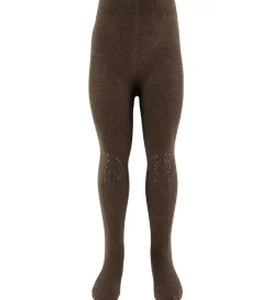 GoBabyGo Skridsikre Strømpebukser - Chocolate