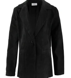 Grunt Blazer - Fløjl - Sigga - Sort