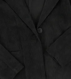 Grunt Blazer - Fløjl - Sigga - Sort