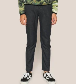 Grunt Bukser - Dude Ankle - Mørkegrå Check