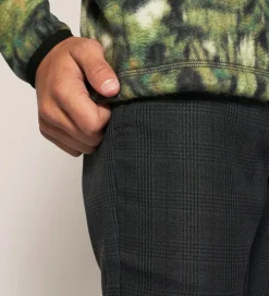 Grunt Bukser - Dude Ankle - Mørkegrå Check