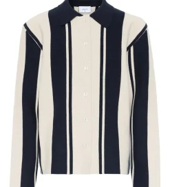 Grunt Cardigan - Strik - GrBaja - Navy-Sand