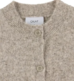 Grunt Cardigan - Strik - GrIsa - Nature