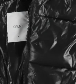 Grunt Dynejakke - GROdin - Black Shine