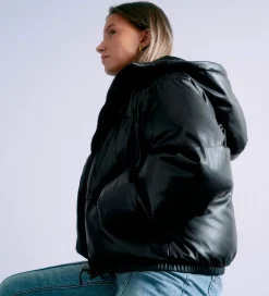 Grunt Dynejakke - PU - GRMai - Sort