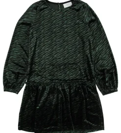 Grunt Kjole - Charlotte - Green Zebra