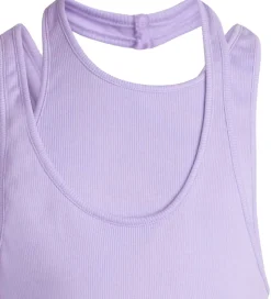 Grunt Top - Lyng Rib Top - Light Purple