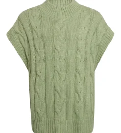 Grunt Vest - Strik - Brie - Light Green