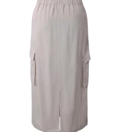 Hound Nederdel - Viskose/Hør - Bone White