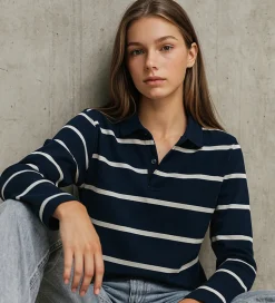 Hound Polobluse - Rugby - Navy