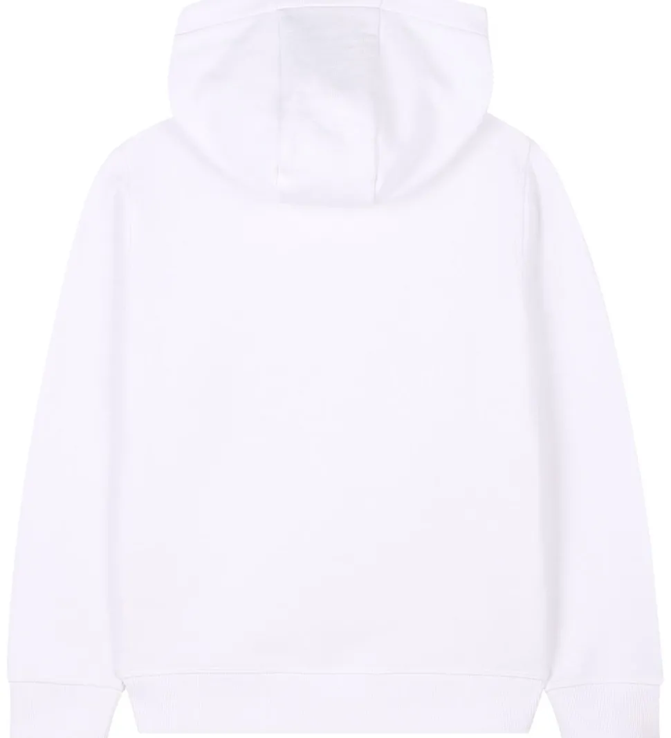 HUGO Hættetrøje - Hvid/Gul