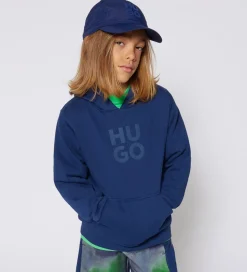HUGO Hættetrøje - Medieval Blue