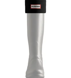 Hunter Fleece Støvlestrømper - Lang - Black