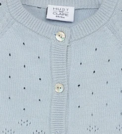 Hust and Claire Cardigan - Strik - HCCillja - Blue Flax