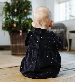 Hust and Claire kjole - Velour - HCKis - More Navy m. Guld