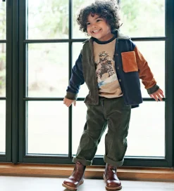 Hust and Claire Skjorte - HCRavn - Fløjl - Deep Ivy