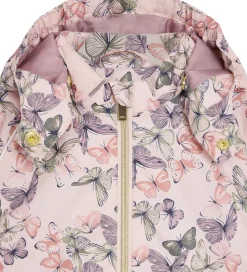 Hust and Claire Sommerjakke - HCObia - Peach Dust m. Sommerfugle