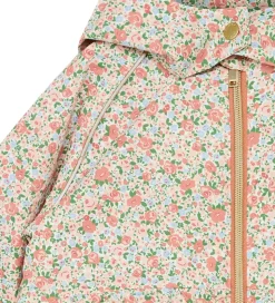 Hust and Claire sommerjakke - HCOvinni - Flamingo m. Blomster