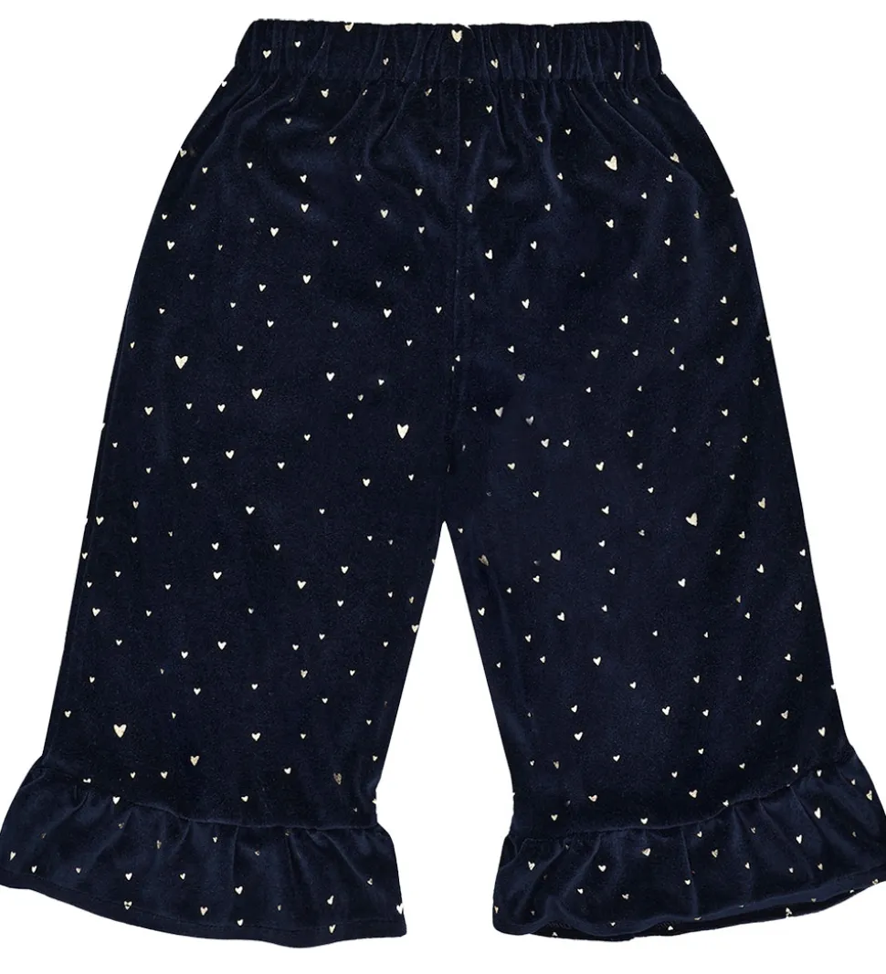 Hust and Claire Velourbukser - HCTeresa - More Navy m. Guld