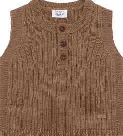 Hust and Claire Vest - Strik - HCEdi - Wool Rib Knit - Coca Moch